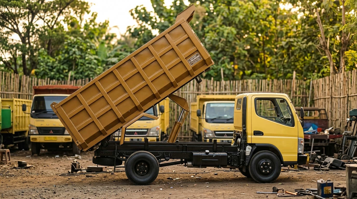 Pembuatan Bak Dump Truck